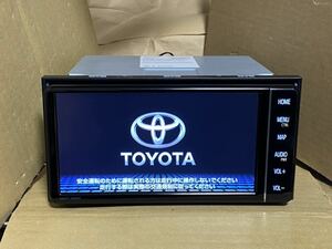 トヨタ純正 SDナビ　NSZT-W68T 7インチ　地図24年1月更新済 MOD期限内 フルセグ　DVD再生　Bluetooth オーディオ　ハンズフリー　送料無料