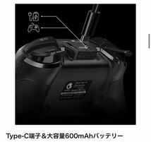 GameSir T4 pro ゲームパッド ワイヤレス Bluetooth 遅延なし Android/iOS/PC/Switchコントローラー HD振動 TURBO連射 6軸ジャイロセンサー_画像6