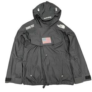 C-66301I 【美品】 Supreme THE NORTH FACE シュプリーム ノースフェイス 17SS Trans Antarctica Expendition Pullover パーカー Lサイズ