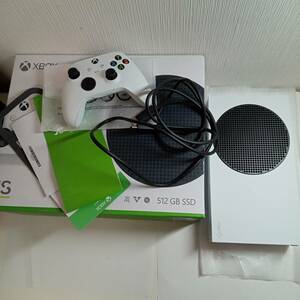 C-66296T 中古 ゲームハード Xbox シリーズ S 512GB Microsoft エックスボックス マイクロソフト 外箱傷み大 本体 テレビゲーム