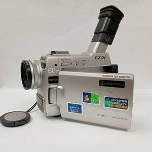 C-T1151T【1円スタート】中古品 SONY DCR-TRV9 NTSC 60x DIGITAL ZOOM デジタルビデオカメラ ハンディカム ソニー ジャンク