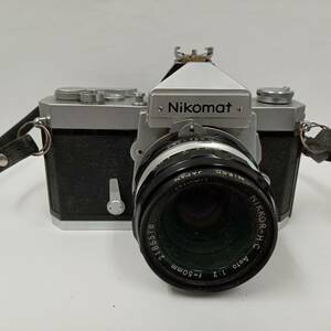 C-T1154T【1円スタート】中古品 ニコン Nikon Nikomat FT フィルムカメラ 一眼レフ レンズ マニュアフォーカス ジャンク品