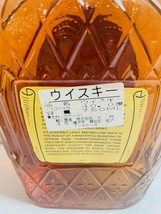 C-66433M　【未開栓】 クラウンロイヤル Crown Royal 1981 ウイスキー 750ml 40% 箱・巾着付 カナディアン 古酒 洋酒 お酒_画像8