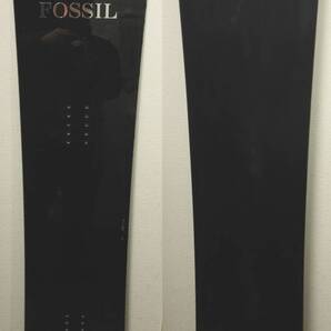 ★中古良品! FOSSIL ALL MOUNTAIN 158cm 2013モデル フォッシル オールマウンテン ツー スノーボード パウダー 浮力◎ ウチヤマ製 送料無料