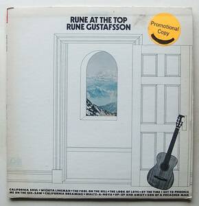 ◆ RUNE GUSTAFSSON / Rune At The Top ◆ Atlantic SD 8234 (promo) ◆ W