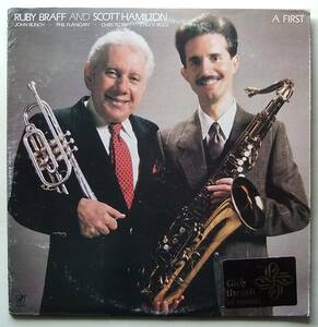 ◆ RUBY BRAFF and SCOTT HAMILTON / A First ◆ Concord Jazz CJ-274 ◆ V