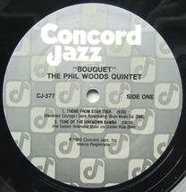 ◆ PHIL WOODS Quintet TOM HARRELL / Bouquet ◆ Concord Jazz CJ-377 ◆_画像3