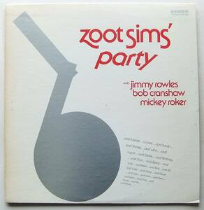 ◆ ZOOT SIMS' Party ◆ Choice CRS 1006 ◆ V