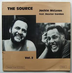 ◆ JACKIE McLEAN featuring DEXTER GORDON , Vol.2 / The Source ◆ SteepleChase SCS-1020 (Denmark) ◆