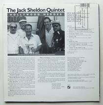 ◆ JACK SHELDON Quintet / Hollywood Heroes ◆ Concord Jazz CJ-339 (promo) ◆ W_画像2