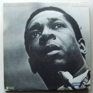 ◆ JOHN COLTRANE / His Greatest Years Vol.3 (2LP) ◆ Impulse ASH 9278-2 (promo) ◆