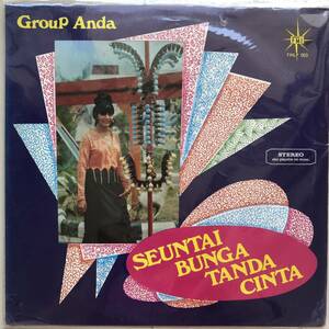 LP インドネシア「 Group Anda 」Indonesia Tropical Island Funky Psych Garage Rock Pop 70's 幻稀少盤 