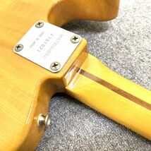 D611-I57-1276 Aria Pro II アリアプロ2 BACKAROO エレキギター 6弦 弦楽器 ギター 音楽 楽器 ソフトケース付き 音出し確認済み_画像8