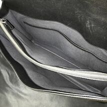 E122-I47-1421 dunhill ダンヒル トートバッグ 約39×9×29㎝ メンズ ブラック ビジネスバッグ イタリア製 鞄 かばん バッグ_画像7