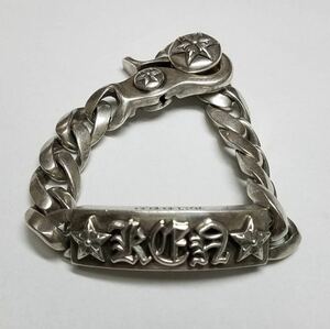 正規品特注オーダーメイド品 正規特注オーダーメイド品 CHROME HEARTS クロムハーツ 豪華ダイヤモンド使用ブレスレット