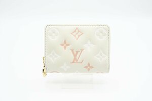 ☆安心の３大保証☆ Aランク ≪LOUIS VUITTON ルイ ヴィトン/二つ折り財布≫ M82291 ラムレザー ポルトフォイユ ルーピンク ベージュ 極美