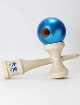 【在庫僅少】 日本けん玉協会認定 競技用けん玉「大空」Premium 国産品 OZORA KENDAMA クリアブルー_画像2