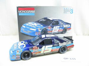 OP-133【箱入・組立済/完成品】モノグラムMONOGRAM■1/24 #15 QUALITY CARE THUNDERBIRD■ナスカーNASCAR/サンダーバード/プラモデル