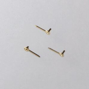 腕時計 修理交換用 インダイヤル 針 ハンドセット ゴールド 金色【対応】ロレックス デイトナ 6263 6239 バルジュー 72/727等 Rolex 社外品