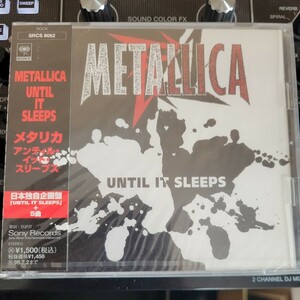 見本盤 コレクター品 未開封 CD メタリカ Metallica 「 アンティル・イット・スリープス UNTIL IT SLEEPS」 