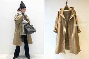 L'Appartement アパルトモン購入ES:Sエス*MOUNTAIN COATライナー付きマウンテンコート