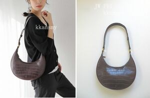 今季ジャーナルスタンダード購入JW PEIジェイダブリューペイ*Carly Saddle Bagバッグ　型押しバッグ