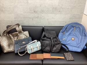 【＃6984-】バックなどおまとめ《トート リュック ショルダー 長財布 パスケース》カルバンクライン ESTINE COACH ノンブランド含10点！！