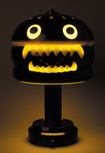 MEDICOM TOY UNDERCOVER HAMBURGER LAMP BLACK メディコムトイ アンダーカバー ハンバーガーランプ ブラック 新品 未開封 正規品 送料無料