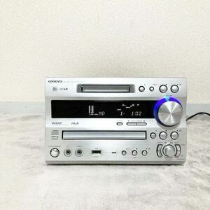 ONKYO　CD/MDチューナーアンプ　FR-N7XX　音楽機材　現状品