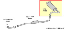 パジェロミニ H58A ミツビシ HST マフラー 065-116 本体オールステンレス 車検対応 純正同等_画像2