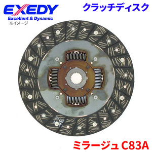 ミラージュ C83A ミツビシ クラッチディスク MBD081U エクセディ EXEDY 取寄品