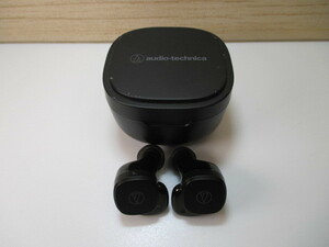 ☆audio-technica Bluetooth ワイヤレスヘッドセット イヤホン ブラック(ATH-SQ1TW)①!!