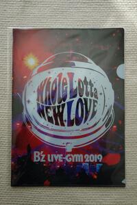 B'z A4クリアファイル　Whole Lotta New Love