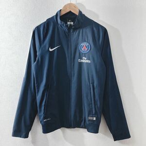 NIKE ナイキ　ジャージ トラックジャケット　ナイロンジャケット　サッカー フットボール　PSG パリサンジェルマン　メンズS スポーツ古着