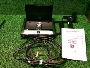 ALPINE PCX-R3300B 10.2インチ　フリップダウンモニター　日産オプション品　C26セレナで使用　ステー、リモコン付き