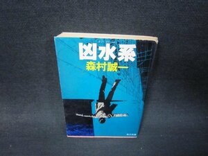 凶水系　森村誠一　角川文庫　日焼け強シミ多折れ目有/RBM