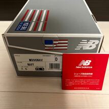 美品！NEW BALANCE M996NAV ニューバランス アメリカ製　MADE IN USA US7.5 JP25.5cm_画像5