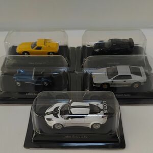 京商 1/64 ロータス ミニカーコレクション【Evora GTC他 ５台セット】②