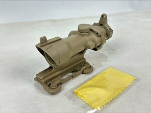 【1円～】ACOG TA-01タイプ4×32 スコープTAN QDマウント付(UFCJA5314TAN)【B品】