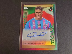 【Topps Jリーグ フラッグシップ】フェルナンド・トーレス(鳥栖)　99枚限定直筆サインカード