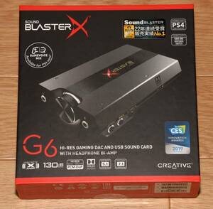 （動作品）Creative Sound BlasterX G6