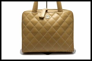 希少美中古■CHANEL 7番台 ワイルドステッチ レザー ハンドバッグ シャネル■0118hh166-3D