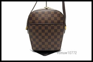 希少美中古■LOUIS VUITTON ダミエ イパネマPM レザー ショルダーバッグ ルイヴィトン■0118cb295272