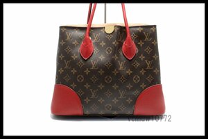 近年モデル希少美中古■LOUIS VUITTON モノグラム フランドリン レザー トートバッグ ルイヴィトン■0111os1938202