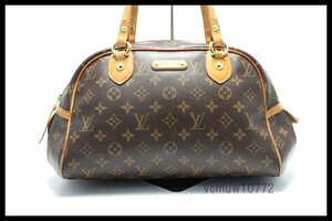 希少美中古■LOUIS VUITTON モノグラム モントルグイユPM レザー ショルダーバッグ ルイヴィトン■0125bc31630