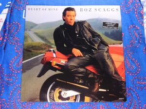 【4-TRACK 12" 美盤・美ジャケ】BOZ SCAGGS / HEART OF MINE●1988年●UK盤●CBS 651559 8