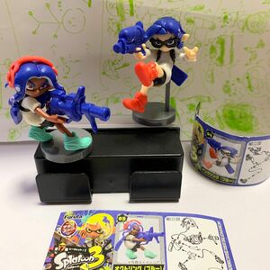 スプラトゥーン3チョコエッグ　オクトリング　インクリング