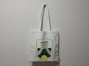 ロレックス トートバッグ 未使用品 ROLEX tote bag パリマスターズ コットン製 送料無料