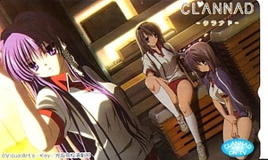 3-g16　CLANNAD_03●テレカ