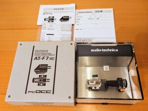 未使用品 Audio Technica オーディオテクニカ AT-F7 